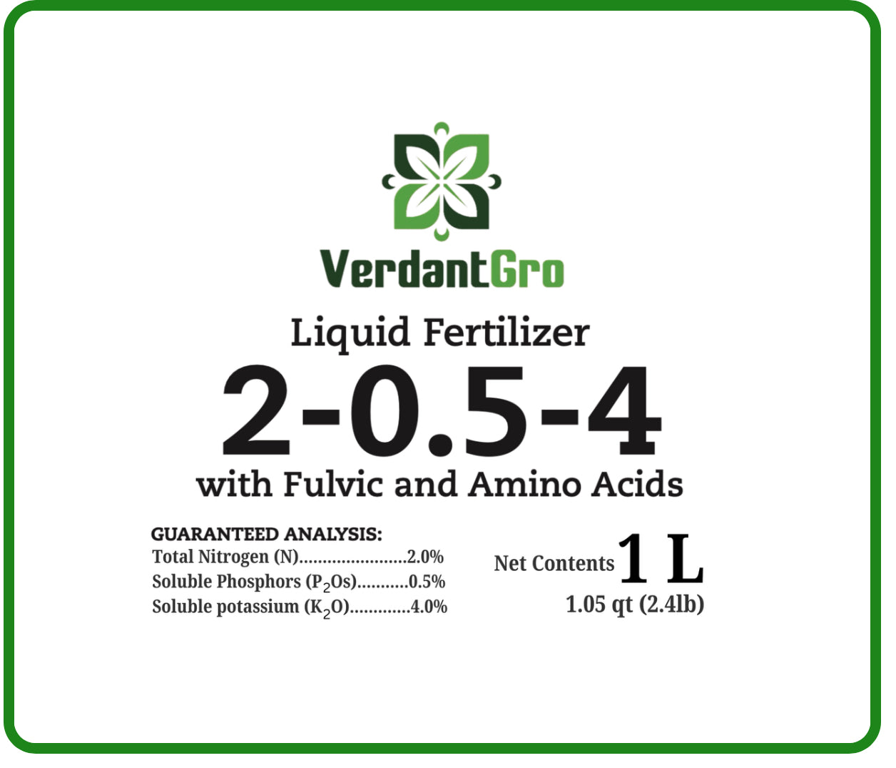 VerdantGro Foliar Spray